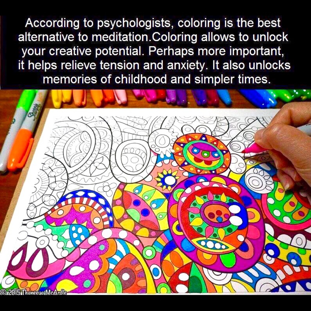 💆🏻♀️ STRESS LESS COLORING MANDALAS BOOK 💆🏻♀️ - Picture 7 of 8